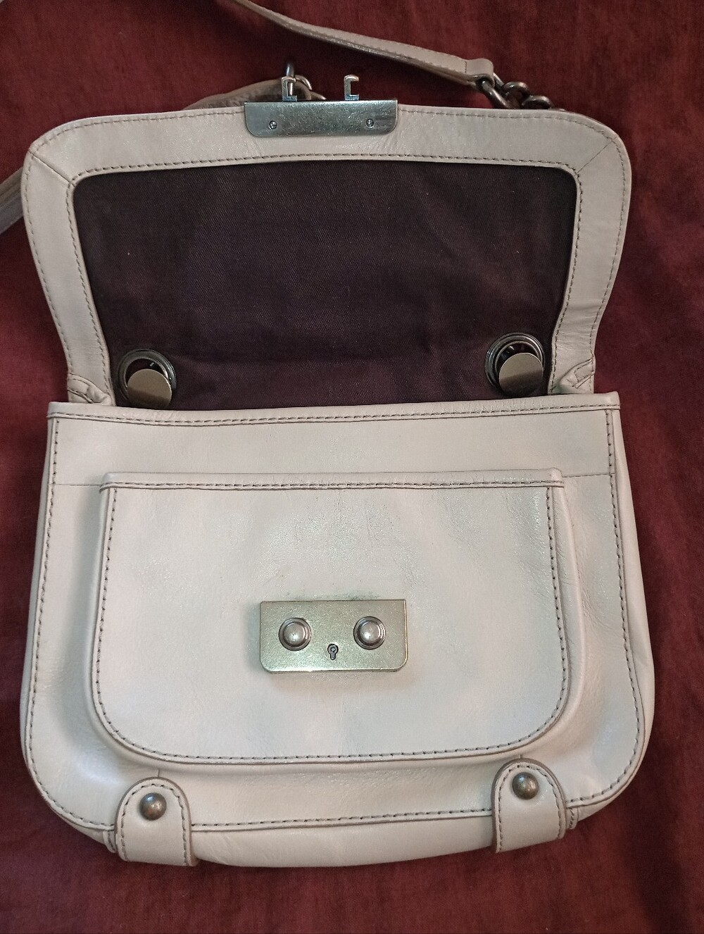 Banana Republic Leather Satchel - Picture 8 of 15